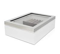 Zilverstad Boîte à bijoux fenêtre+bordure couleur arg