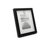 Zilverstad - Cadre photo souvenir avec urne 10x15 cm noir