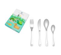Zilverstad Couverts pour enfants - 4 pièces - Animaux d'étang - Edels.