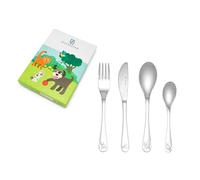 Zilverstad Couverts pour Enfants, Acier Inoxydable 304, Tons argentés, 215x155x25