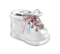 Zilverstad 7275261 Tirelire Chaussure Argenté Laqué