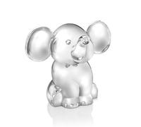 Zilverstad Tirelire Éléphant Assis Couleur Argent, 11 x 13.6 x 4.2 cm, Tons Argentés