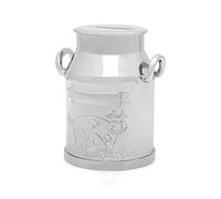 Zilverstad Tirelire en Forme de Pot à Lait Argenté 6,5 x 5,7 x 8,1 cm