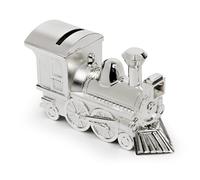 Zilverstad - Tirelire Locomotive Couleur Argent
