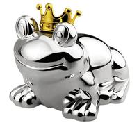 Zilverstad Frog King Money Box Argenté Enfants