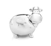 Zilverstad 6159261 Tirelire Vache Grand Argenté Laqué 95x141x125mm