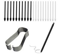 ZILZUFA Lot de 20 Pointes de Rechange Standard pour S Pen, Stylet Tactile de Rechange avec Outil de Pince à épiler, pour Galaxy Tab S6 Lite/S7 FE/S9+ Plus/S9 FE+ Plus/S9 FE/S9/S9 Ultra/S8 Ultra/S8+