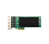 ZimaBoard Carte Réseau PCIe x4 4 Ports 2.5G Ethernet, Adaptateur LAN Quad 2.5GbE avec Chipset Intel i226, PXE et Wake-on-LAN pour Serveur, NAS et Firewall