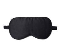 ZIMASILK Réglable Mûrier Soie Masque Pour Les Yeux Bandeau 100% Pur Mûrier Masque Pour Les Yeux Pour Sommeil Avec Sac (Noir)