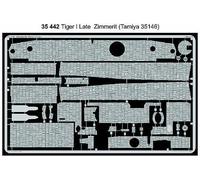Zimmerit Pz.Kpfw.Vi Tiger I Tardif (Pour Maquette Tamiya Ta35146)-Eduard