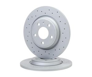 ZIMMERMANN 100.3333.52 2x Disque de frein Arrière Ø300mm Hauteur: 36mm Épaisseur: 12mm Nombre de Trous: 6/5 Cercle de percage -Ø: 112mm plein perforé Compatible avec AUDI A4 B8 Avant 8K5 Q5 8RB