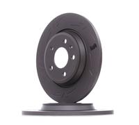 2x Disque de frein ZIMMERMANN 100.3333.53 convient pour VAG AUDI (FAW)