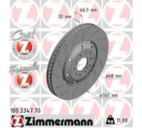 ZIMMERMANN 100.3347.70 Disque de frein