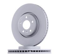 2x Disque de frein ventilé de l'intérieur 100.3355.20 ZIMMERMANN pour AUDI A4 B8
