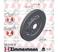 ZIMMERMANN 100.3390.70 Disque de frein pour AUDI