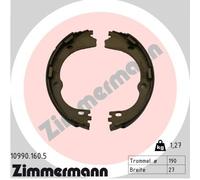Jeu de mâchoires de frein à disque ZIMMERMANN 10990.160.5