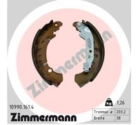 ZIMMERMANN 10990.161.4 Jeu de mâchoires de frein pour MAZDA,TOYOTA