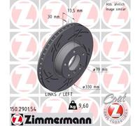 ZIMMERMANN 150.2901.54 Disque de frein pour BMW