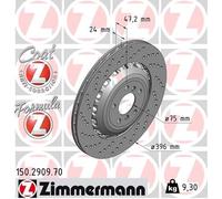 ZIMMERMANN 150.2909.70 Disque de frein pour BMW