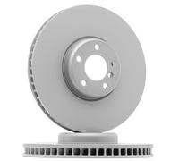 1X ZIMMERMANN Disque De Frein COAT Z Essieu Avant Gauche Ø 374Mm Pour BMW