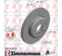 ZIMMERMANN 150.2919.32 Disque de frein