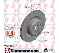 ZIMMERMANN 150.2945.32 Disque de frein pour BMW