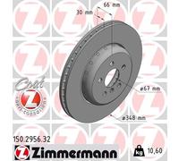 ZIMMERMANN 150.2956.32 Disque de frein pour BMW,BMW (BRILLIANCE)