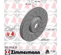 ZIMMERMANN 150.2958.20 Disque de frein pour BMW