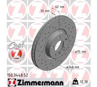ZIMMERMANN 150.3448.52 Disque de frein