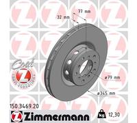 ZIMMERMANN 150.3469.20 Disque de frein pour BMW