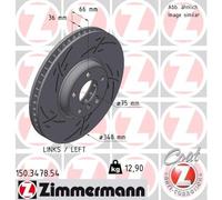 ZIMMERMANN 150.3478.54 Disque de frein pour BMW