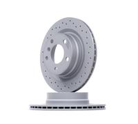 2x Disque de frein ventilé de l'intérieur 150.3498.52 ZIMMERMANN pour BMW 1 3
