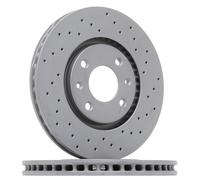2x Disque de frein ventilé de l'extérieur 180.3012.52 ZIMMERMANN pour CITROËN