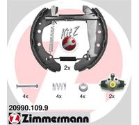 ZIMMERMANN 20990.109.9 Jeu de mâchoires de frein pour AUDI,SKODA,VW