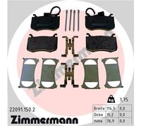ZIMMERMANN 22091.150.2 Kit de plaquettes de frein, frein à disque pour ALFA ROME
