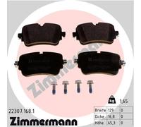 ZIMMERMANN 22307.168.1 Kit de plaquettes de frein, frein à disque pour AUDI,VW