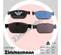 ZIMMERMANN 22317.185.1 Kit de plaquettes de frein, frein à disque pour POLESTAR,