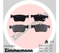 ZIMMERMANN 22429.150.1 Kit de plaquettes de frein, frein à disque pour HONDA,HON