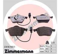 ZIMMERMANN 23018.900.1 Kit de plaquettes de frein, frein à disque pour AUDI,SEAT