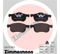 ZIMMERMANN 23073.190.1 Kit de plaquettes de frein, frein à disque pour VOLVO