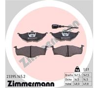 ZIMMERMANN 23395.145.2 Plaquettes de frein