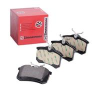 ZIMMERMANN 23554.150.1 Plaquettes de freins Arrière pour VW GOLF II (19E, 1G1)