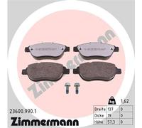 ZIMMERMANN 23600.990.1 Kit de plaquettes de frein, frein à disque pour CITROËN,C