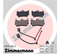 Plaquettes de frein 23694.165.2 ZIMMERMANN pour AUDI PORSCHE VW