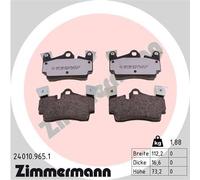 ZIMMERMANN 24010.965.1 Kit de plaquettes de frein, frein à disque pour AUDI,PORS