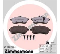 ZIMMERMANN 24306.905.1 Kit de plaquettes de frein, frein à disque pour MERCEDES-