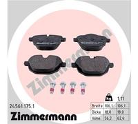 ZIMMERMANN 24561.175.1 Kit de plaquettes de frein, frein à disque pour BMW,BMW (