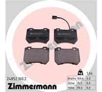 ZIMMERMANN 24852.160.2 Kit de plaquettes de frein, frein à disque pour ALFA ROME