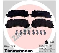 ZIMMERMANN 25908.170.2 Kit de plaquettes de frein, frein à disque pour AUDI,VW
