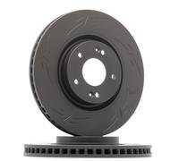 2x Disque de frein ZIMMERMANN 285.3519.53 convient pour HYUNDAI KIA KIA (DYK)